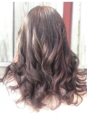 Hair coloring-Bronze Purple
