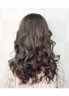 Hair coloring-Lead Violet